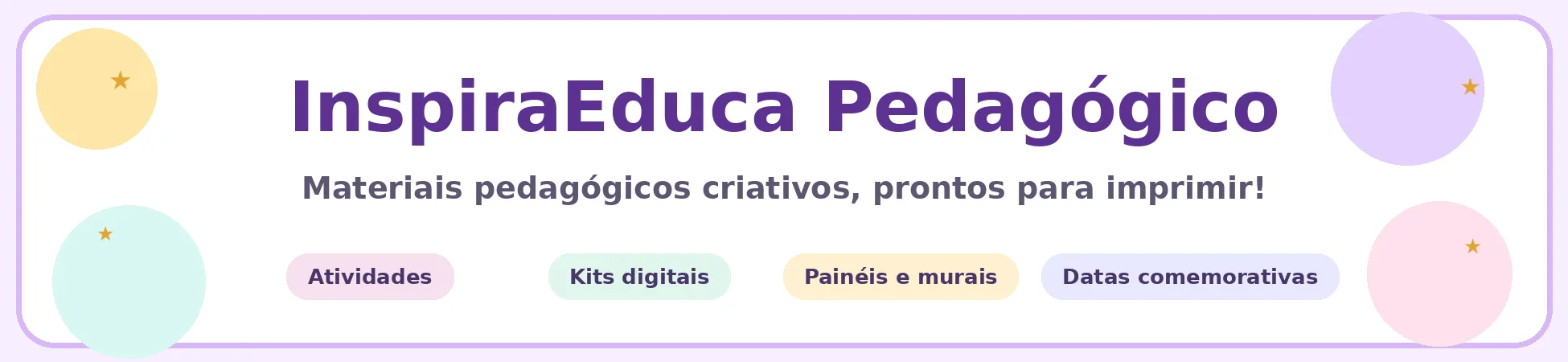 Banner de InspiraEduca Pedagogico