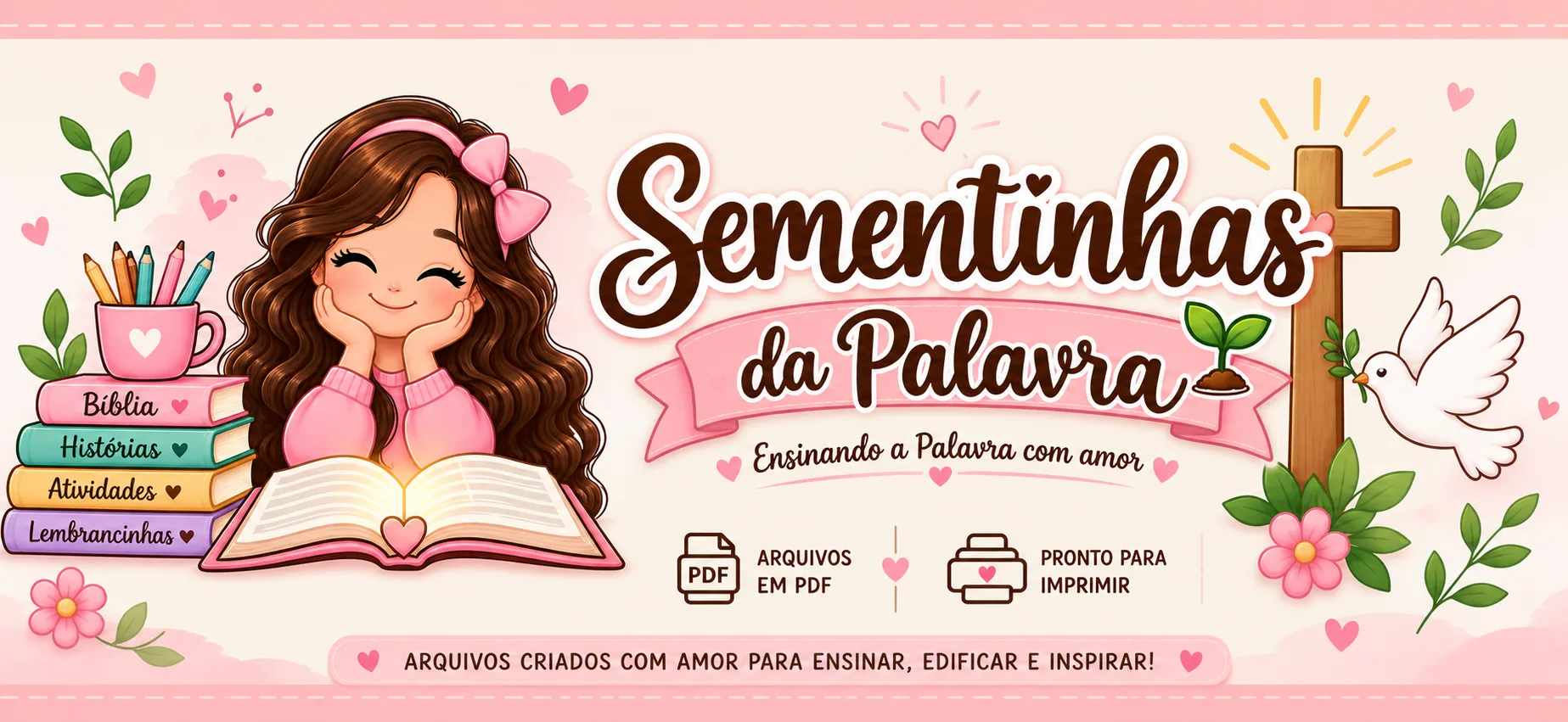 Banner de Sementinhas da Palavra