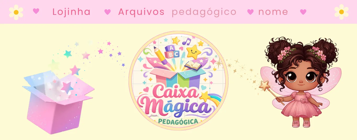 Banner de Caixa Mágica pedagógica 
