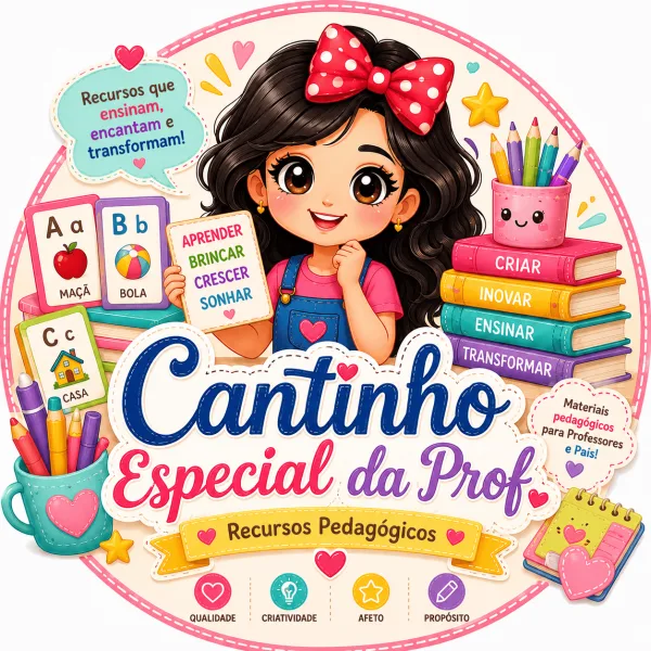 Banner de Cantinho Especial da Prof