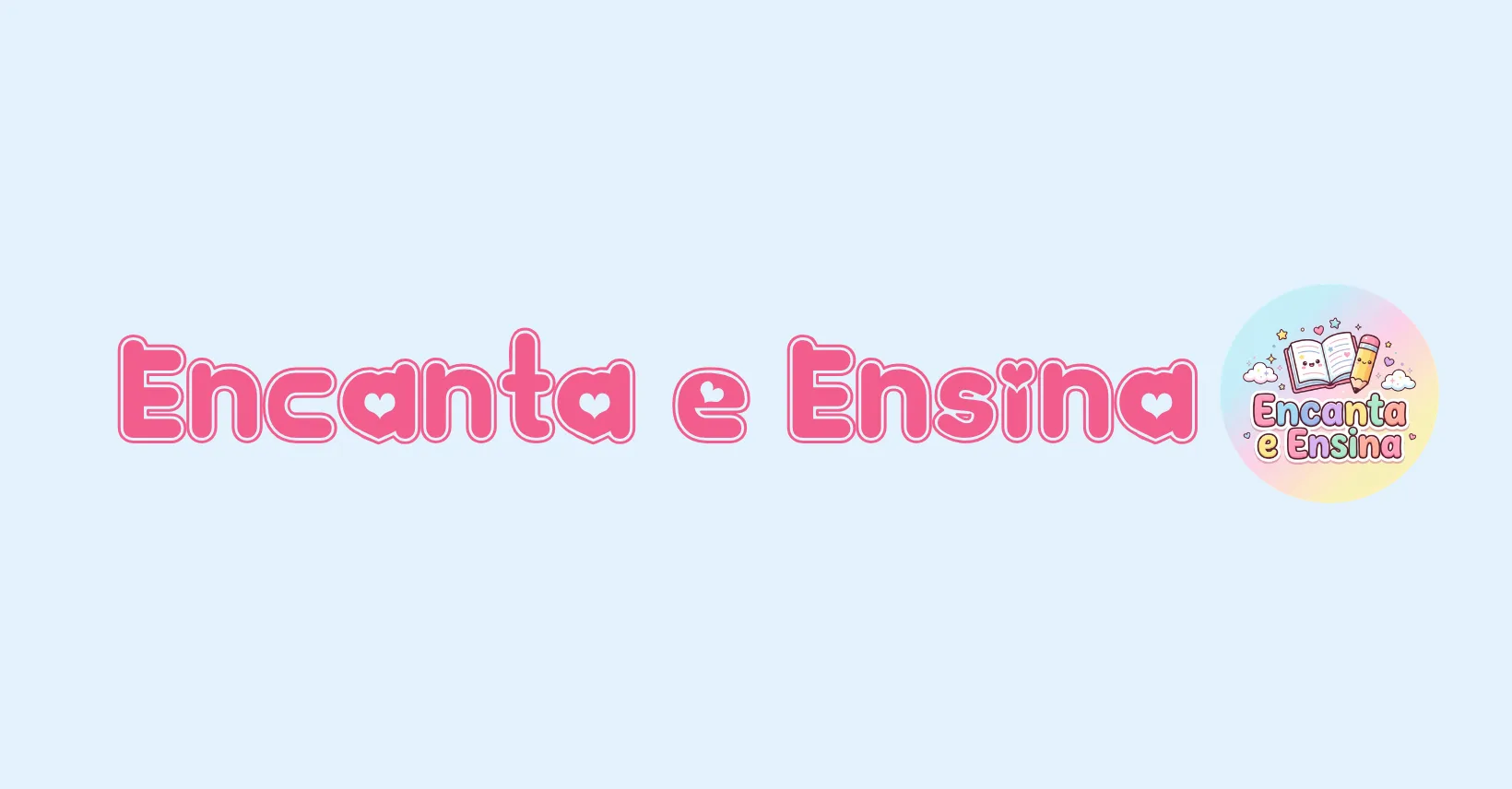Banner de Encanta e Ensina