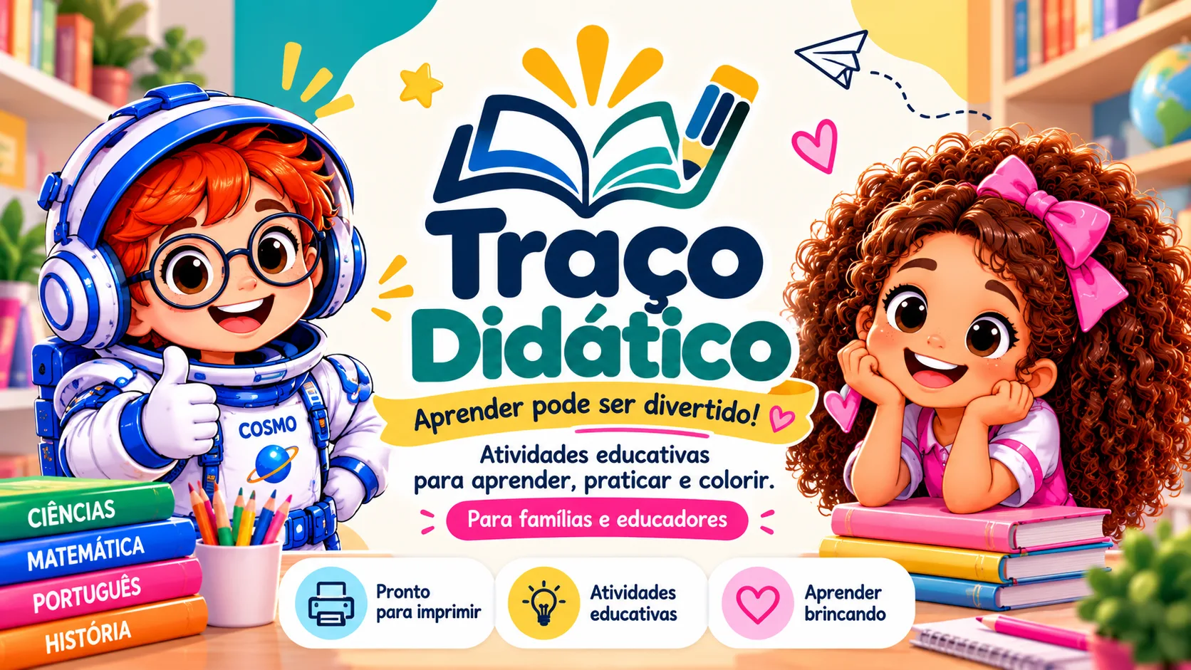 Banner de Traço Didatico