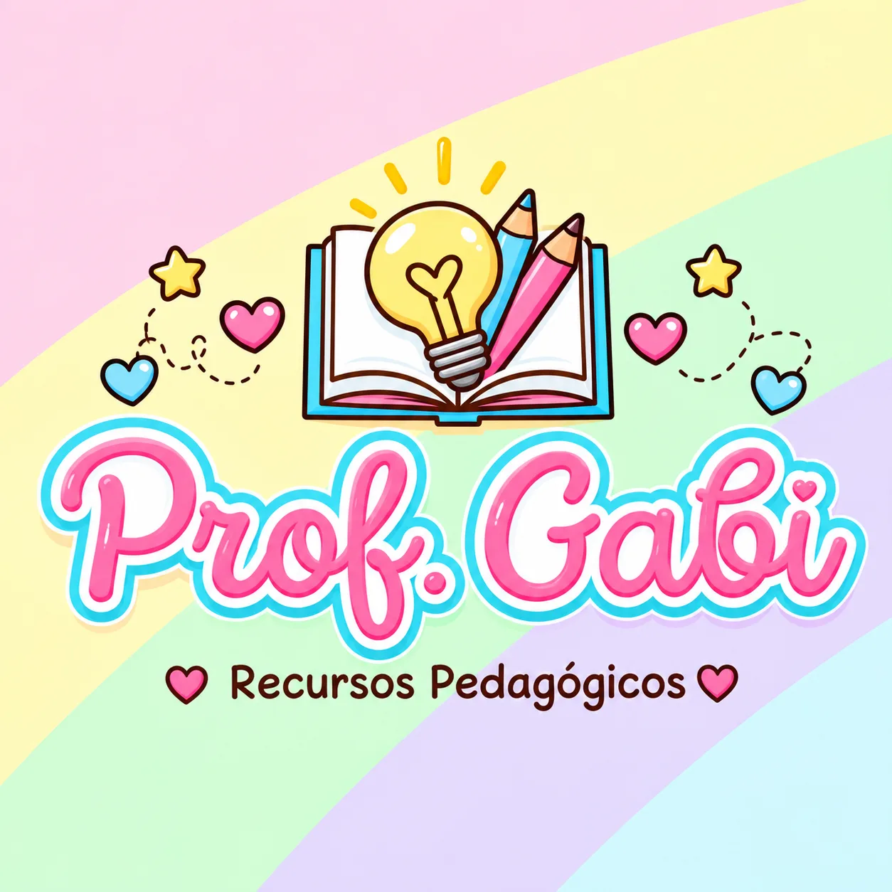 Banner de 🌈 Prof Gabi | Recursos Pedagógicos