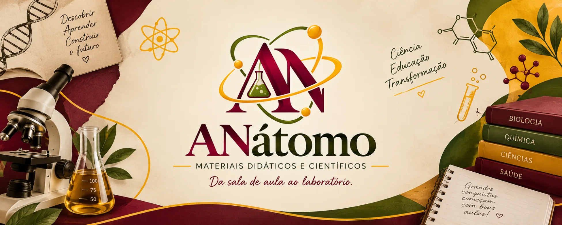 Banner de ANátomo - didáticos e científicos 