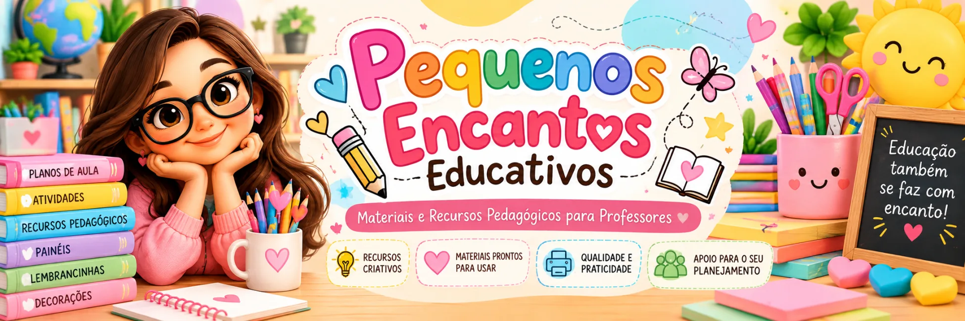 Banner de Pequenos Encantos Educativos