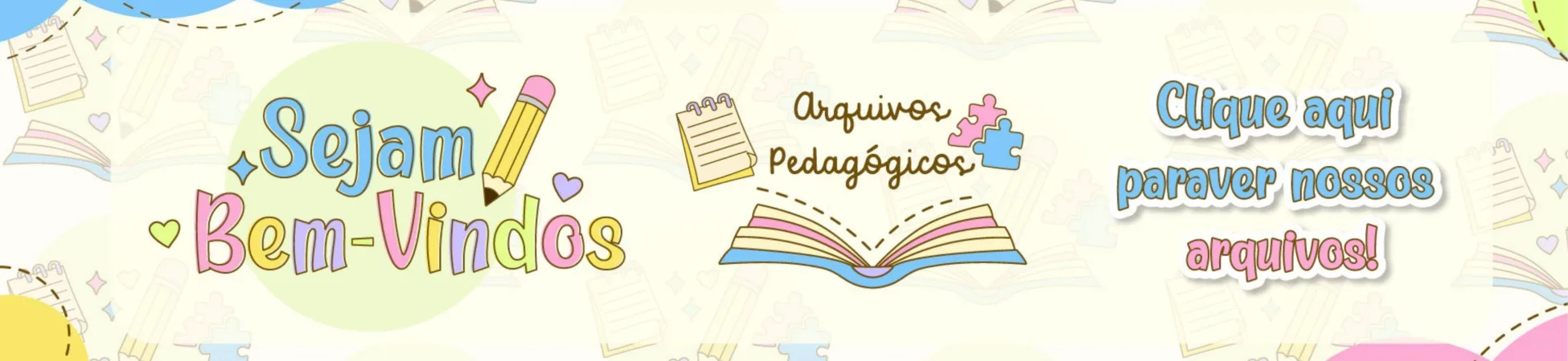 Banner de Atividade Criativa Recursos Pedagógicos