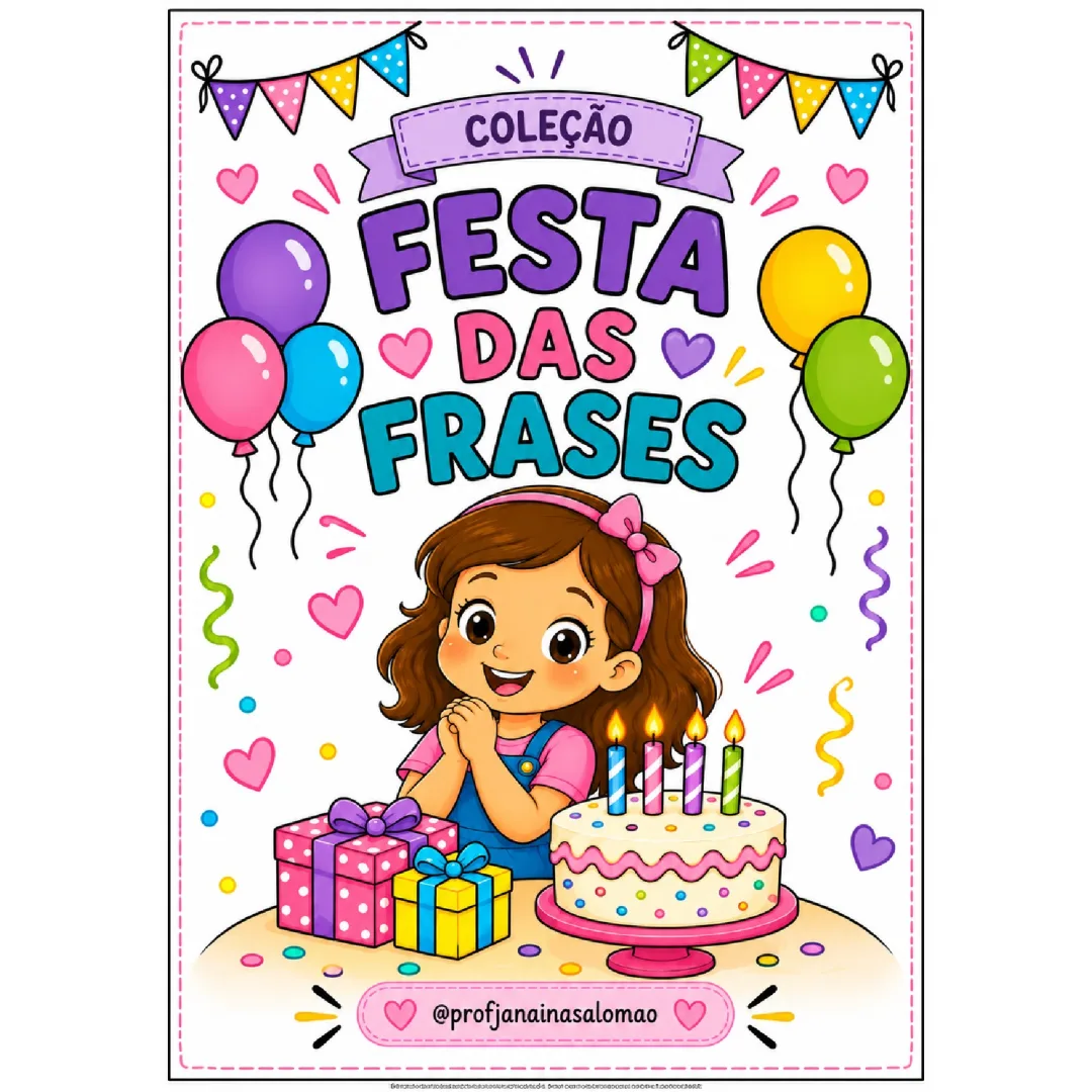 Apostila Festa das Frases - Alfabetização - PDF