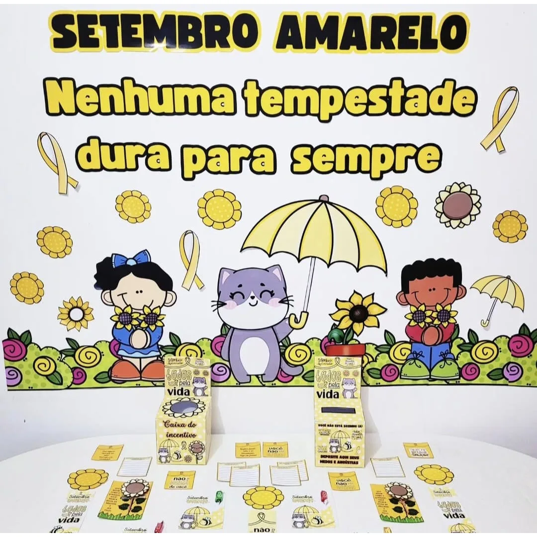 #01 Kit Setembro Amarelo 🌻