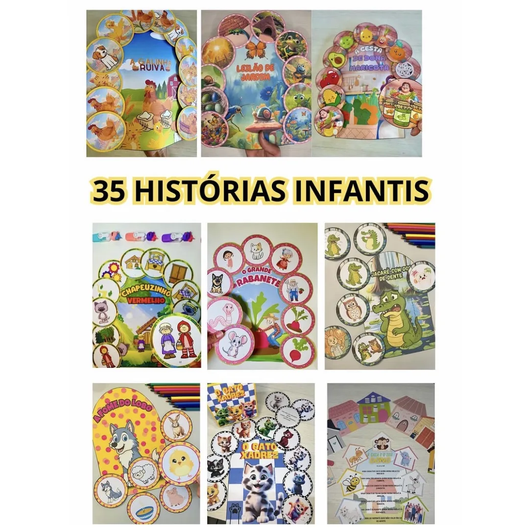 35 HISTÓRIAS NA LUVA
