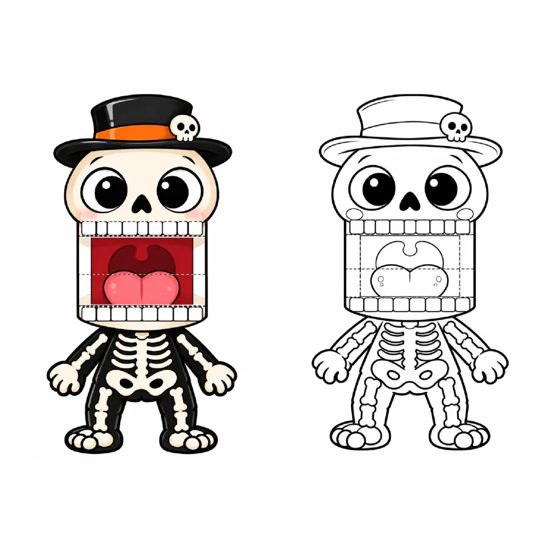 Kit Boca Articulada - Halloween Educação Infantil PDF