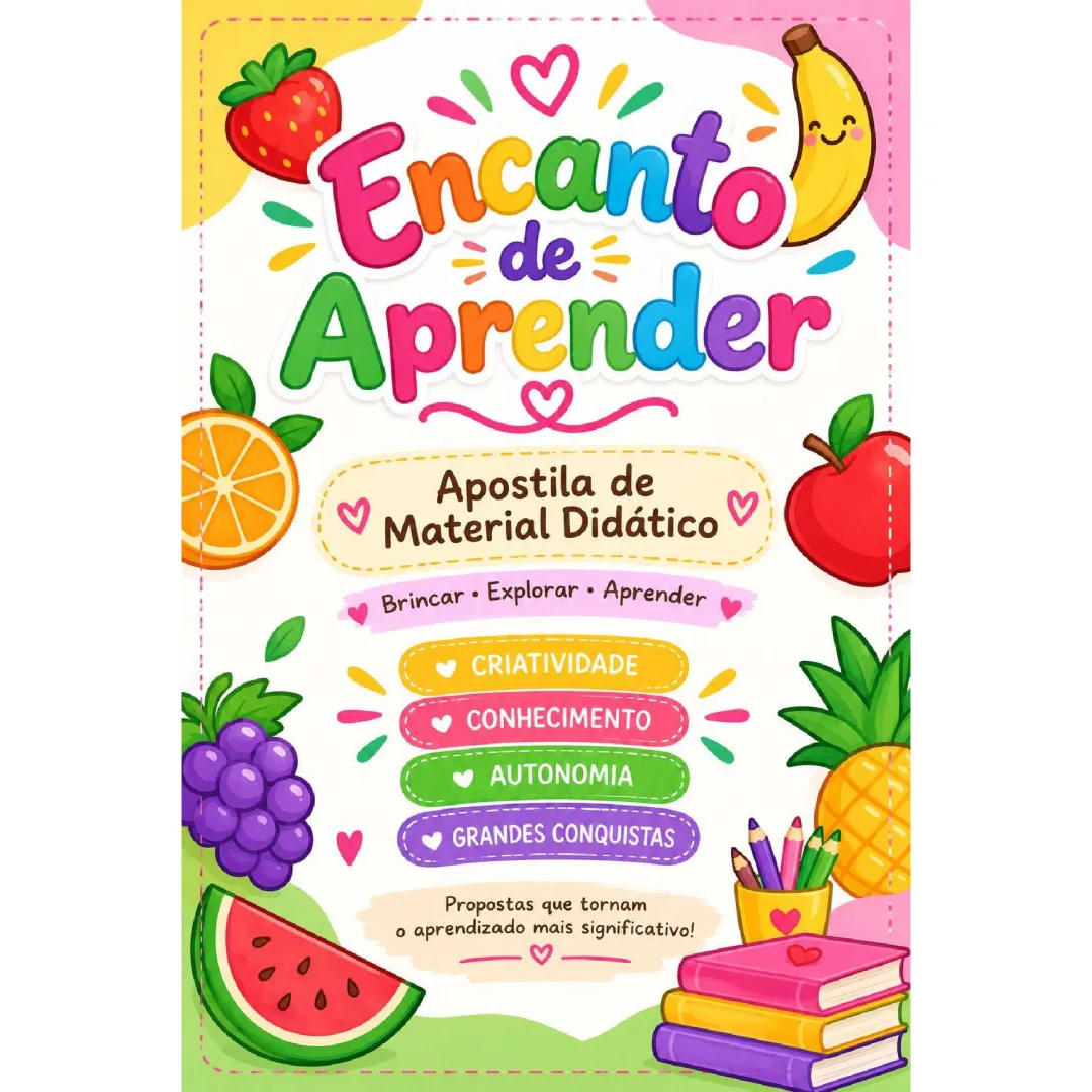 Apostila Pedagógica Explorando o Mundo das Frutas