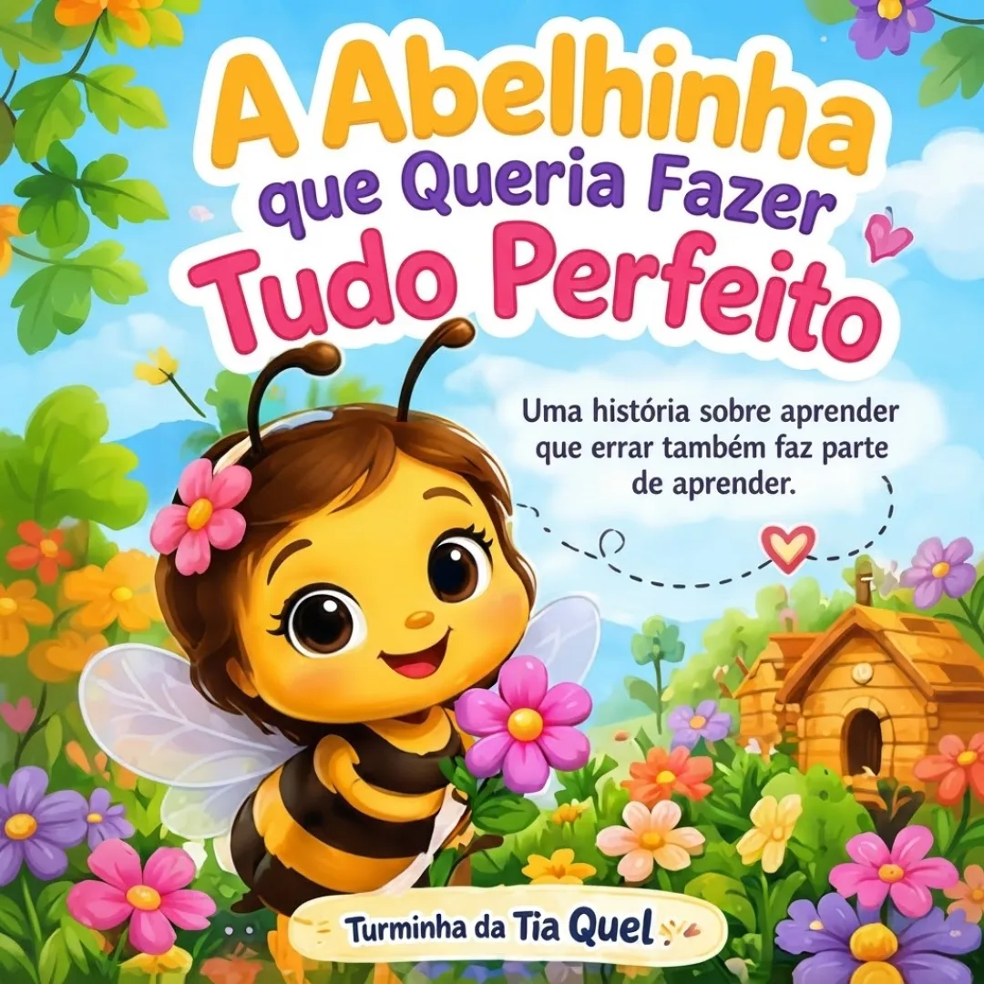 A Abelhinha Que Queria Fazer Tudo Perfeito - Educação Infantil - PDF