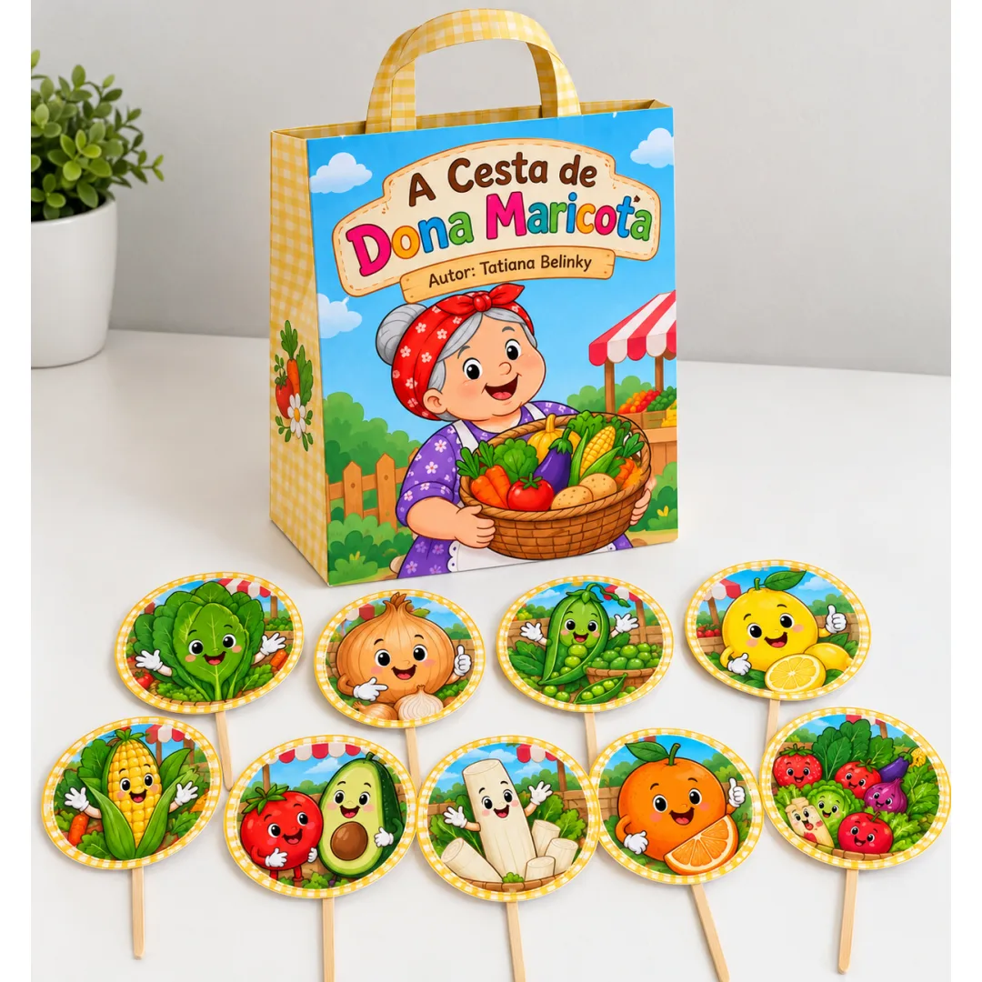 Sacola a Cesta de Dona Maricota - Educação Infantil - PDF