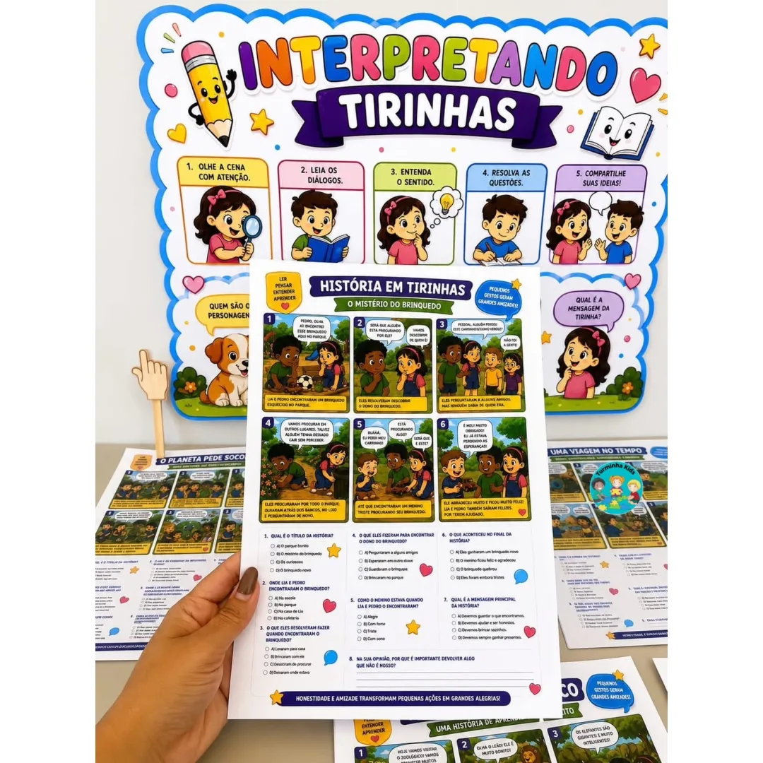 A 📚✨ NOVIDADE PARA SUA SALA DE AULA! ✨📚 Transforme a leitura em um momento divertido e cheio de aprendizado com o Inte