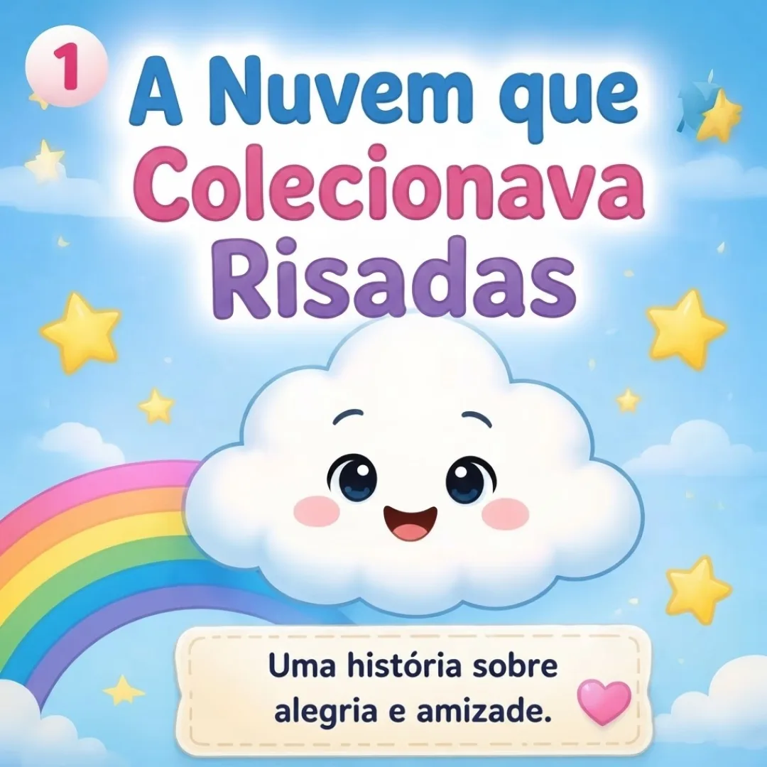 A nuvem que colecionava risadas 