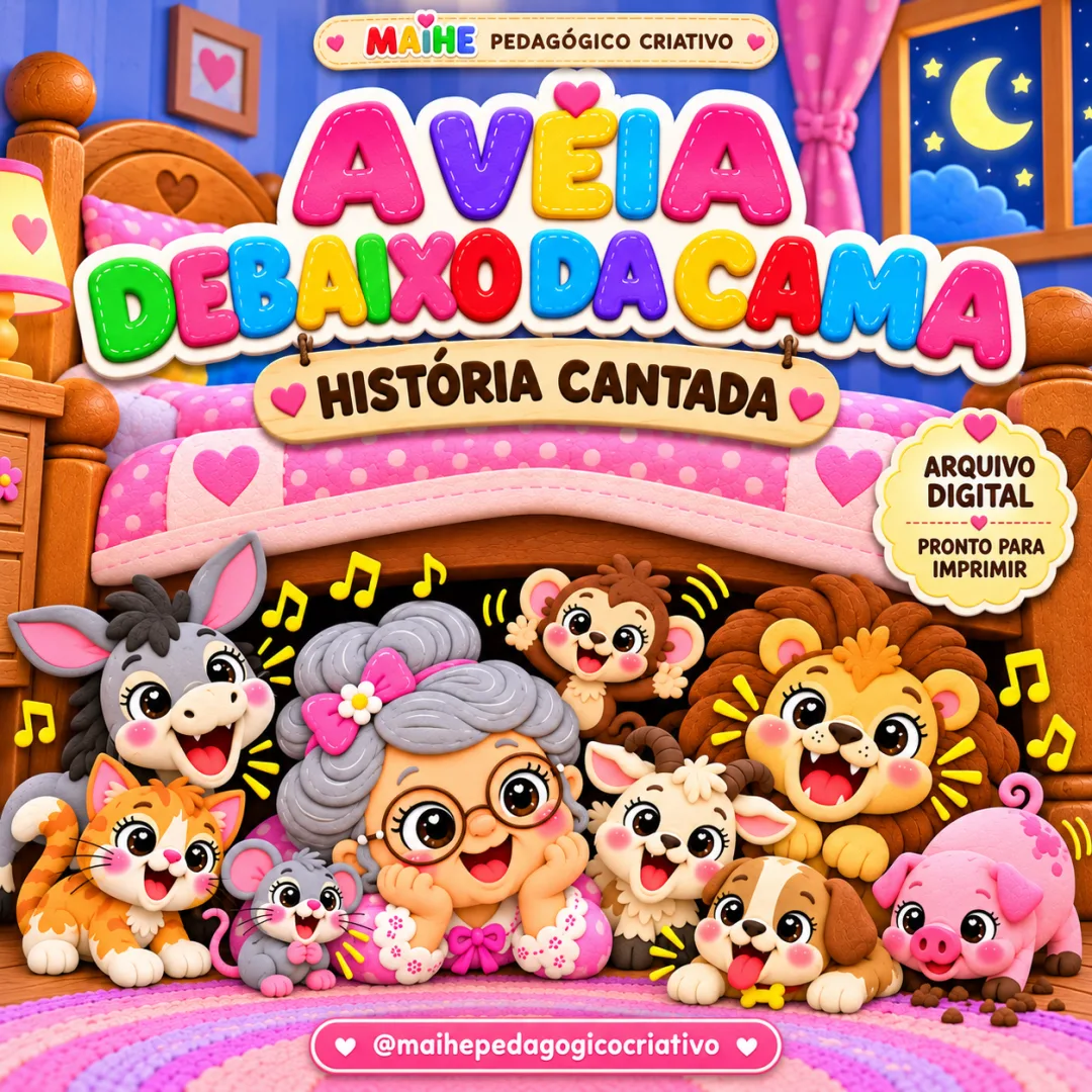 A Véia Debaixo Da Cama — História Cantada - Educação Infantil - Arquivo Digital