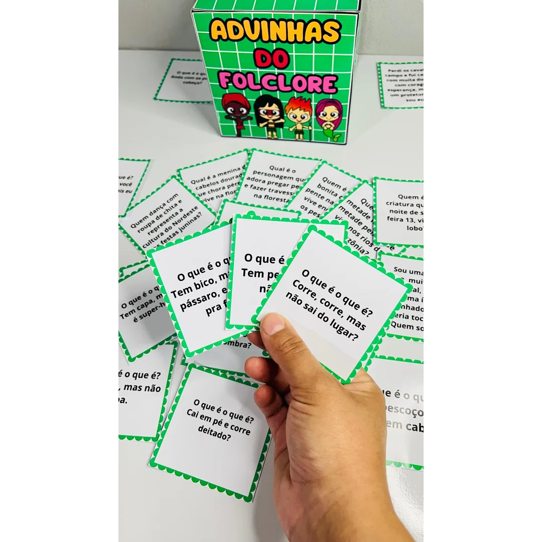 Adivinhas do Folclore - 24 fichas