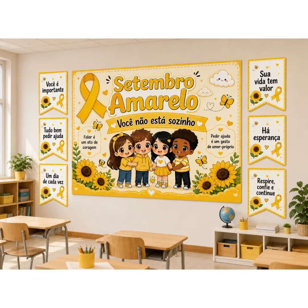 Painel Setembro Amarelo