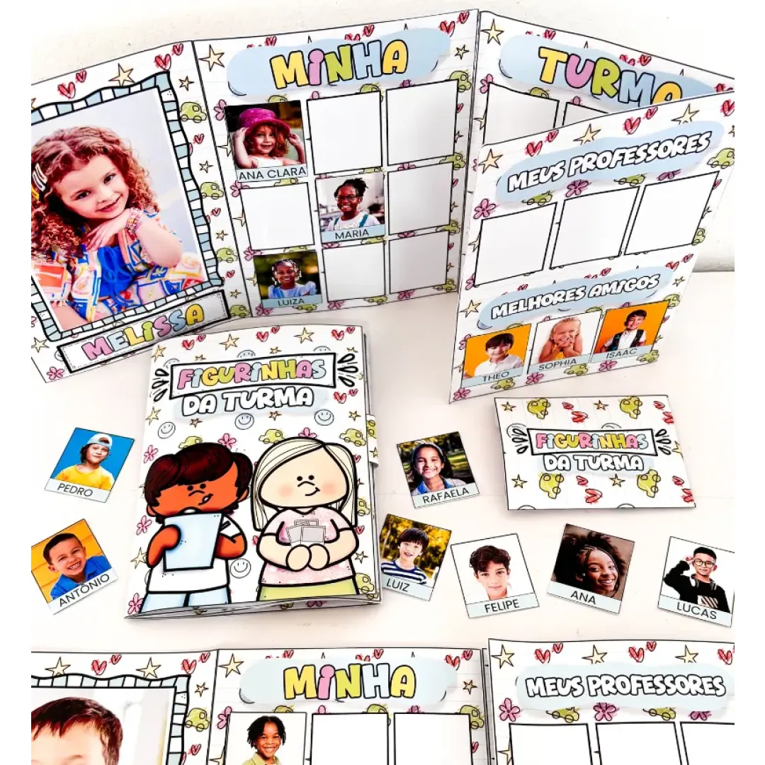 Álbum de Figurinhas da Turma