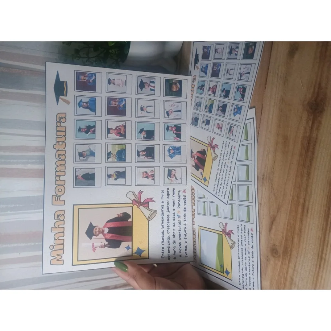 Álbum de Foto Minha Formatura — Pronto para Imprimir