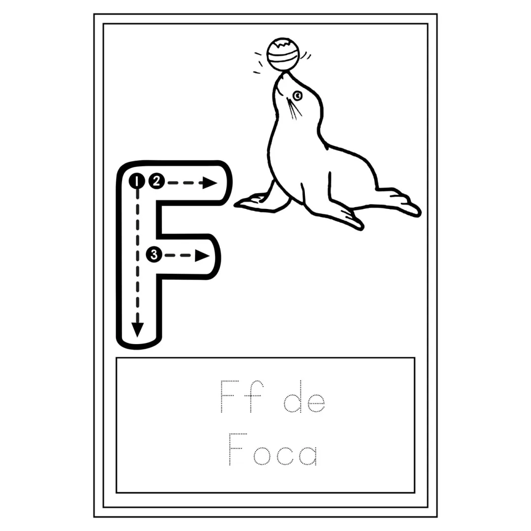 Alfabeto Animal — Pronto para Imprimir