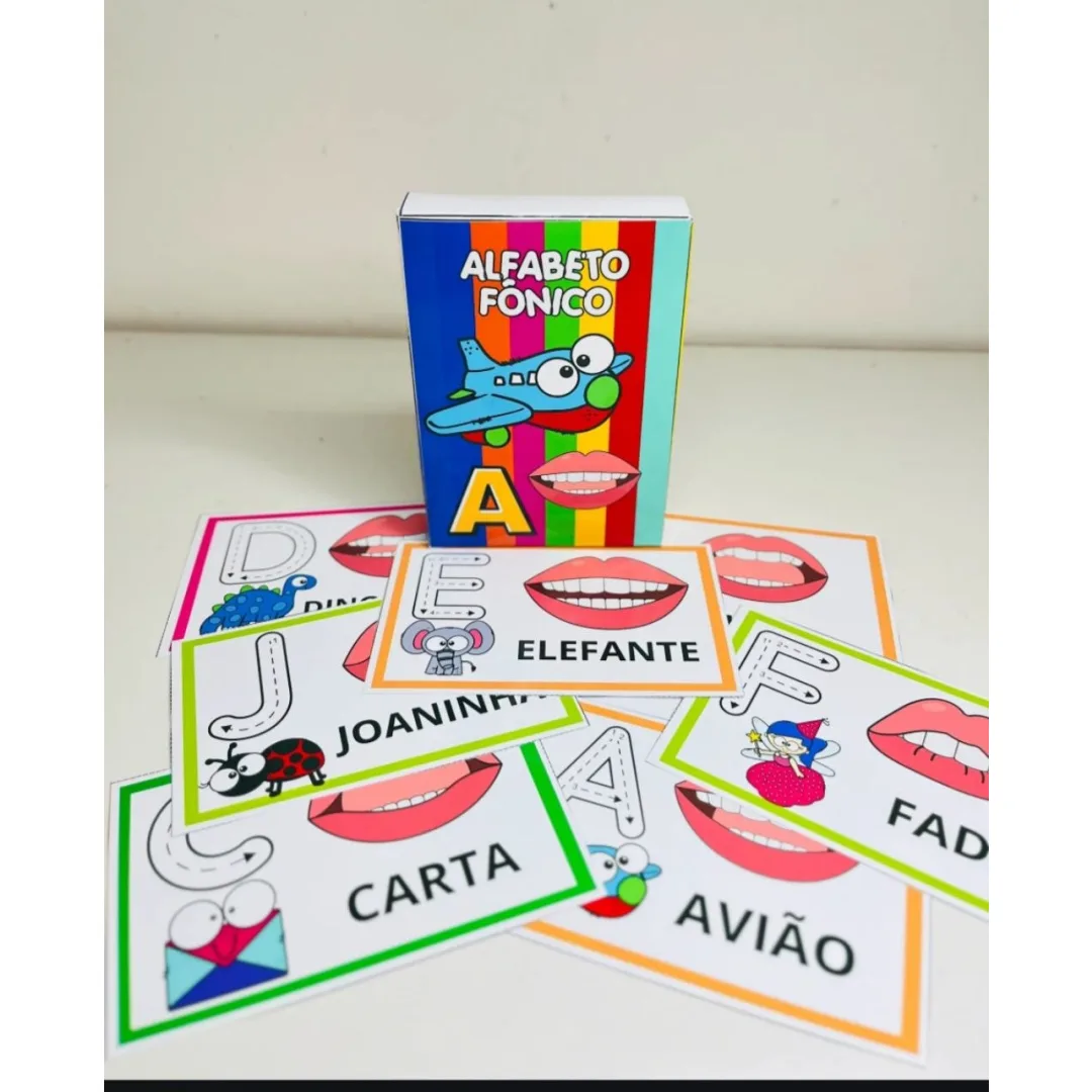 Alfabeto Fônico com Caixinha: Aprendizado Divertido