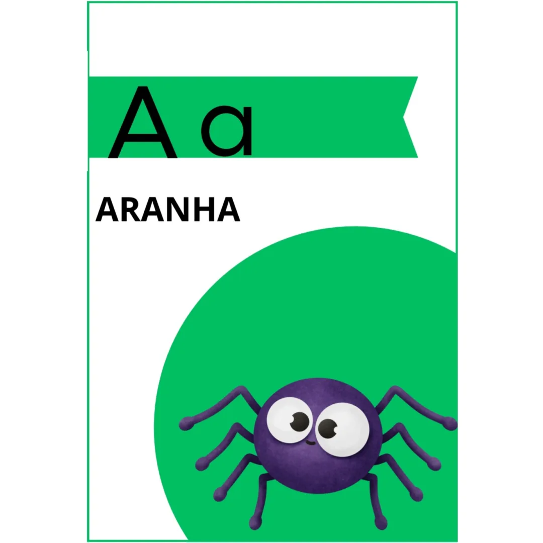 Alfabeto Ilustrado dos Animais | Material Pedagógico Digital (PDF)