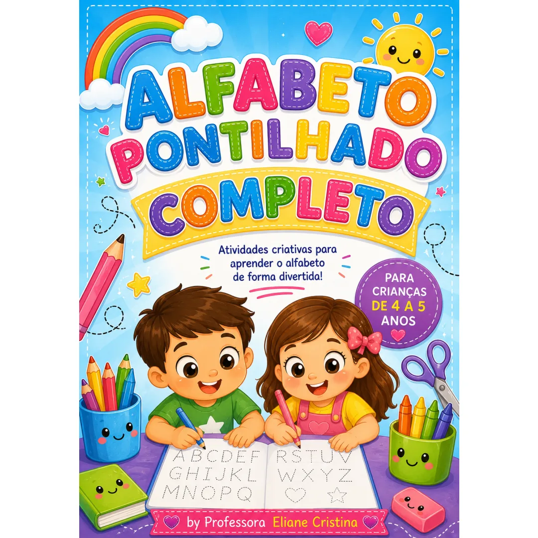 Alfabeto Pontilhado - Educação Infantil - PDF