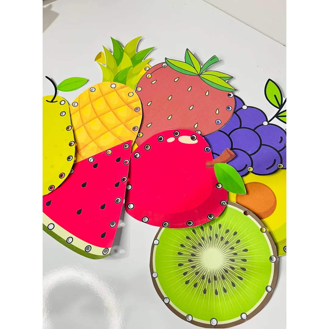 ALINHAVO DAS FRUTAS