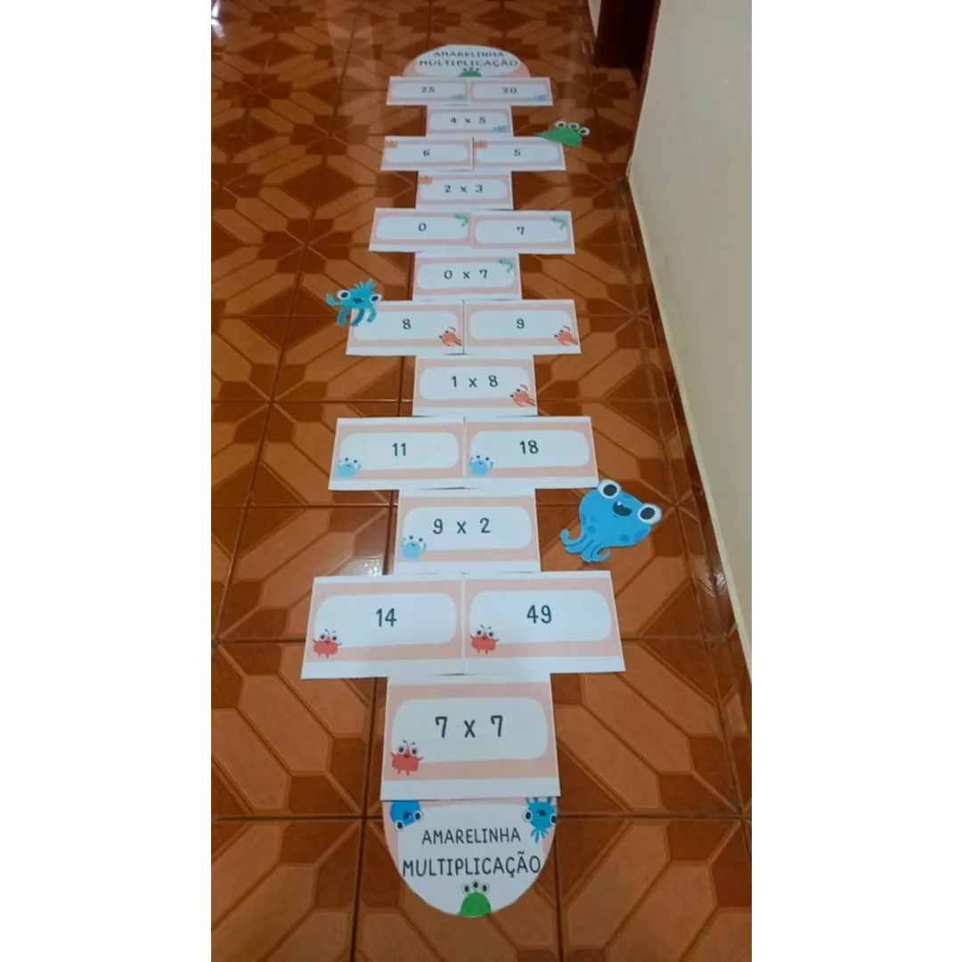 AMARELINHA DA MULTIPLICAÇÃO