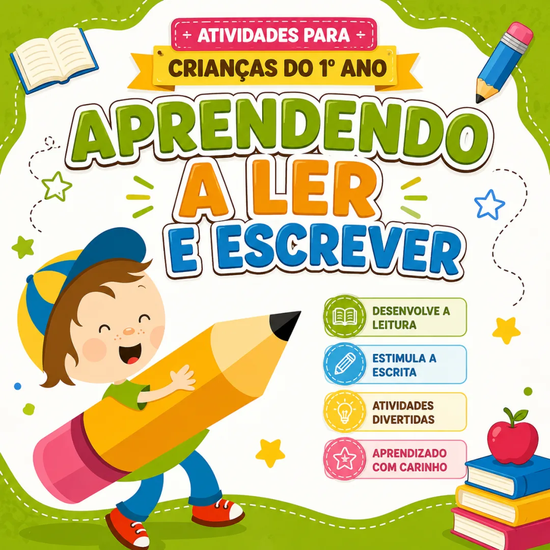 Apostila Aprendendo a Ler e Escrever – 1º Ano
