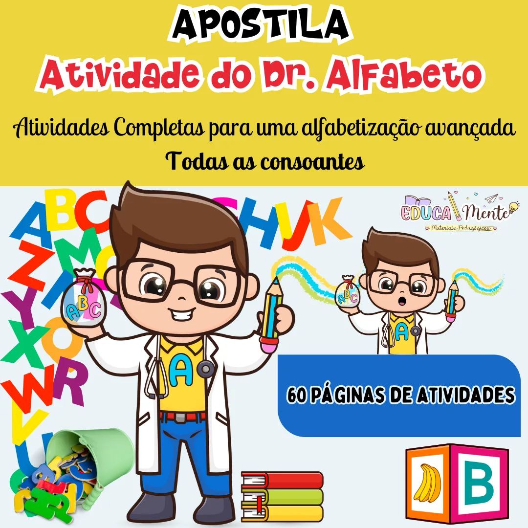 Apostila atividades do DR. Alfabeto