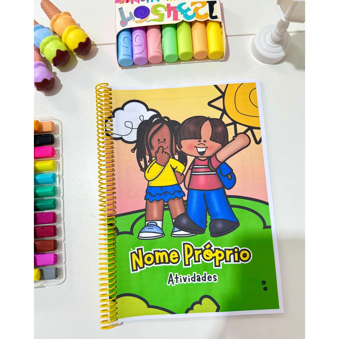 Apostila atividades nome próprio — educação infantil