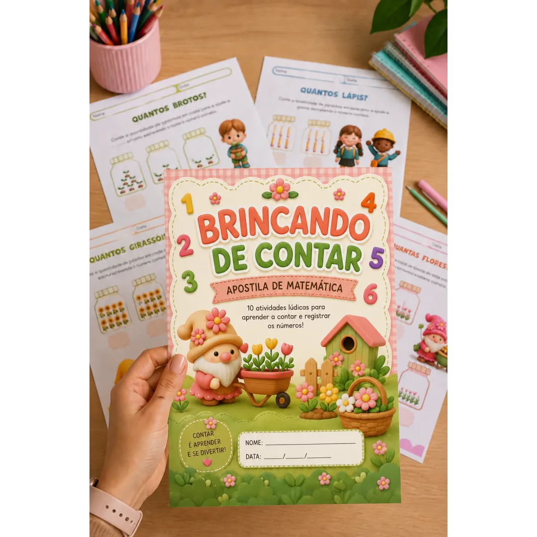 APOSTILA BRINCANDO DE CONTAR