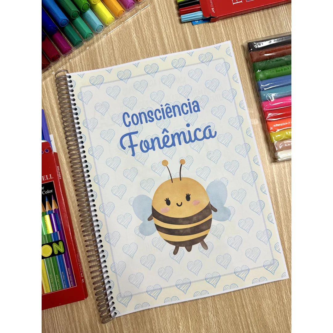 Apostila Consciência Fonêmica — 50 Páginas para Alfabetização em PDF