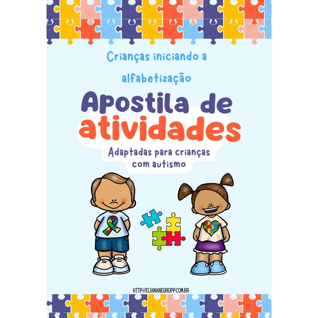 Apostila de Atividades Adaptadas para Crianças com Autismo