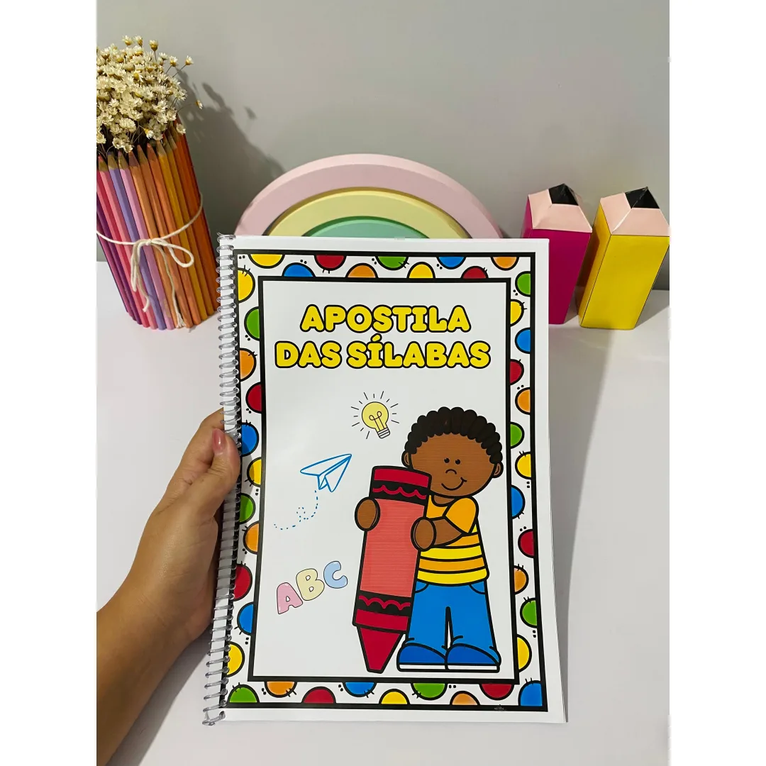 Apostila de Atividades das Sílabas — 48 Páginas para Ensino Fundamental