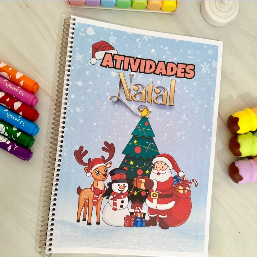 APOSTILA DE ATIVIDADES NATALINAS / APOSTILA DE ATIVIDADES NATAL