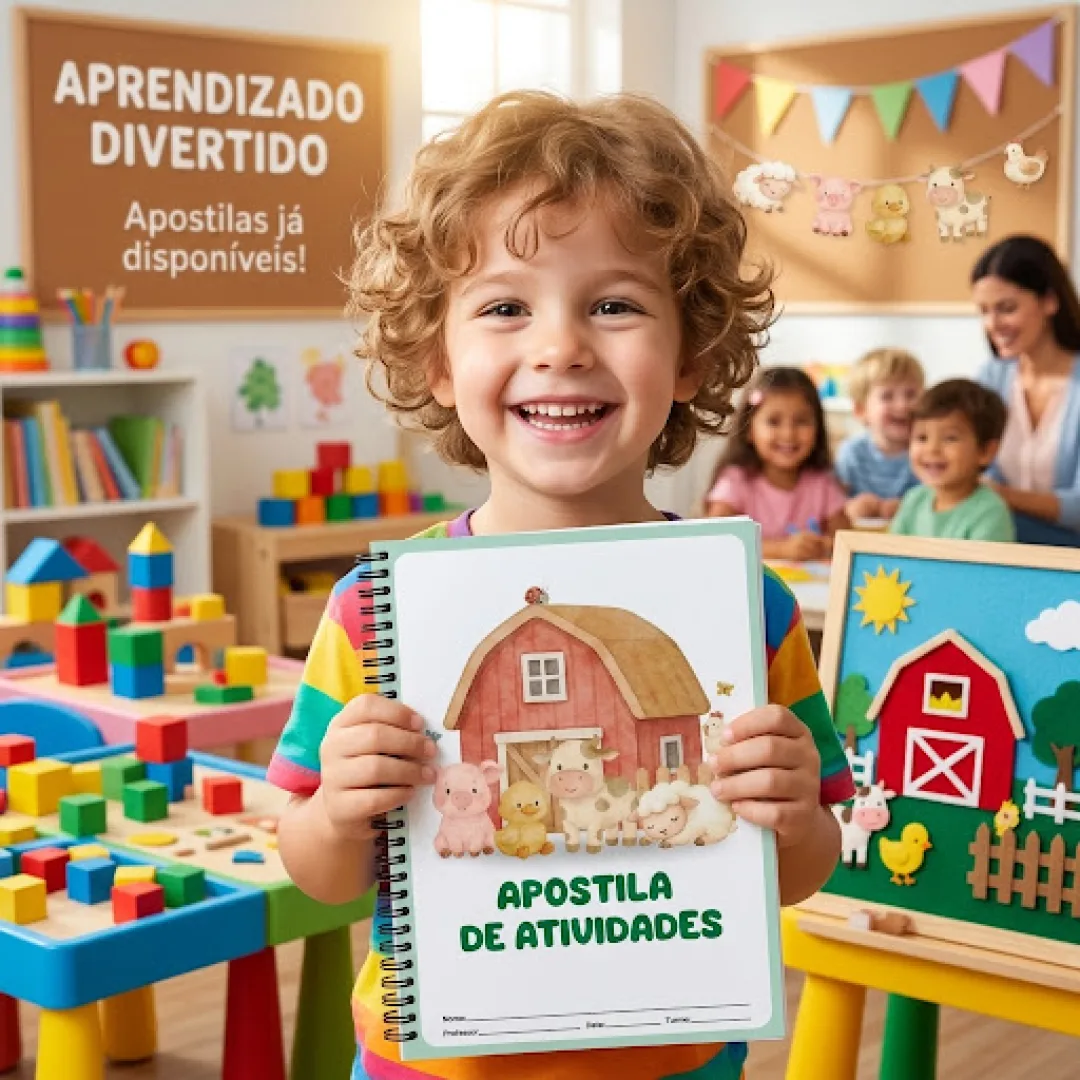 Apostila de Atividades de Português e Matemática- 1º e 2º Ano em PDF
