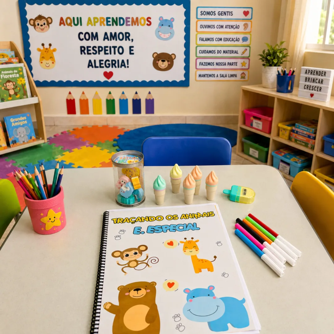 APOSTILA DE EDUCAÇÃO ESPECIAL : TRAÇANDO OS ANIMAIS