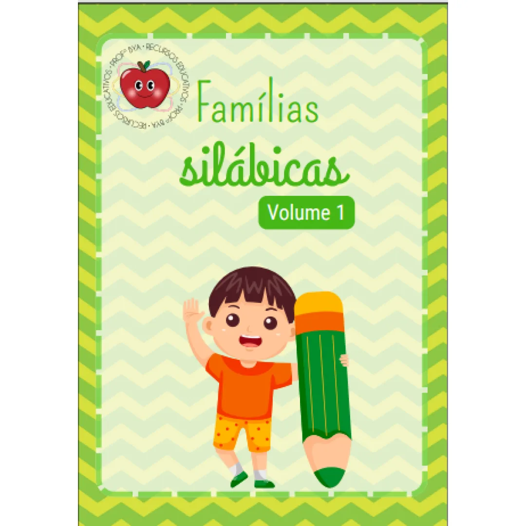 Apostila de Famílias Silábicas Alfabetização - PDF