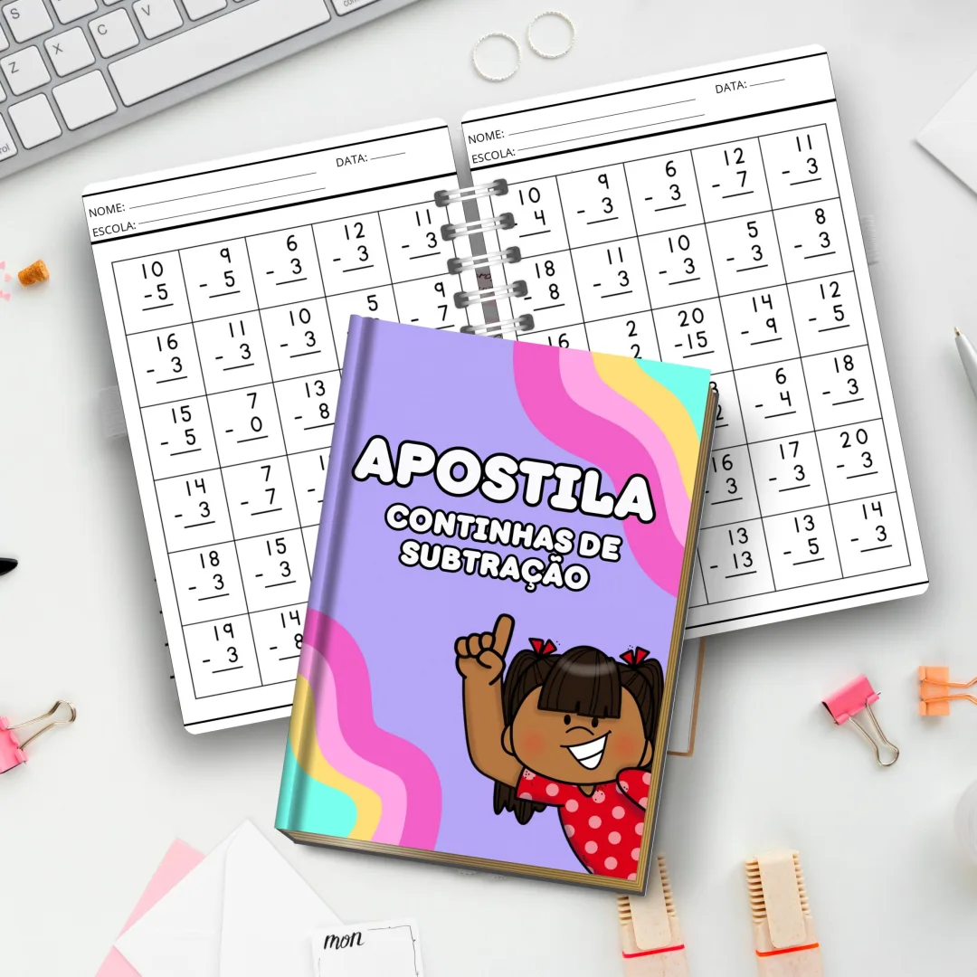 APOSTILA DE MATEMÁTICA: SUBTRAÇÃO SIMPLES