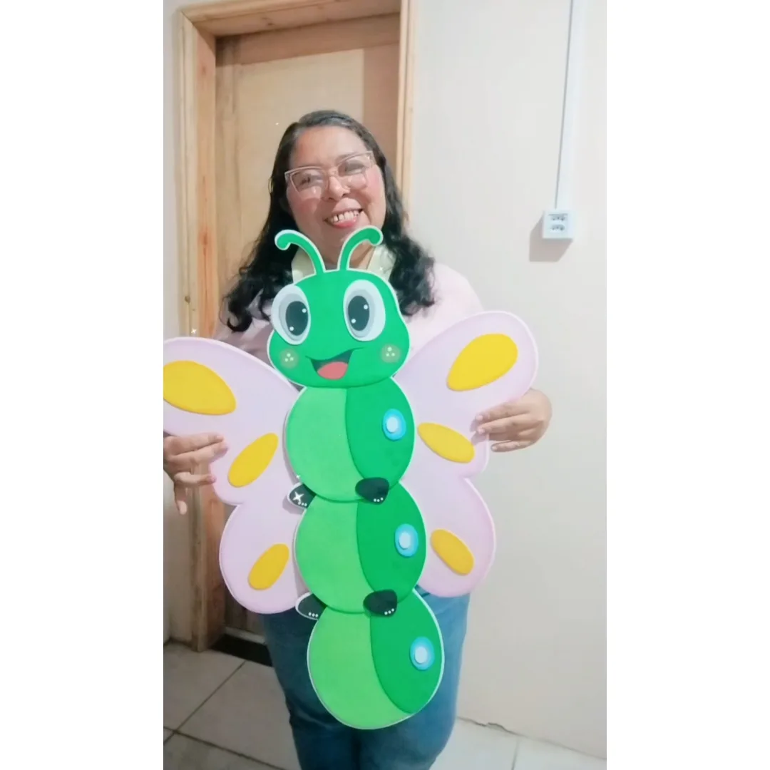 Apostila de Moldes Lagarta Comilona - Educação Infantil - PDF