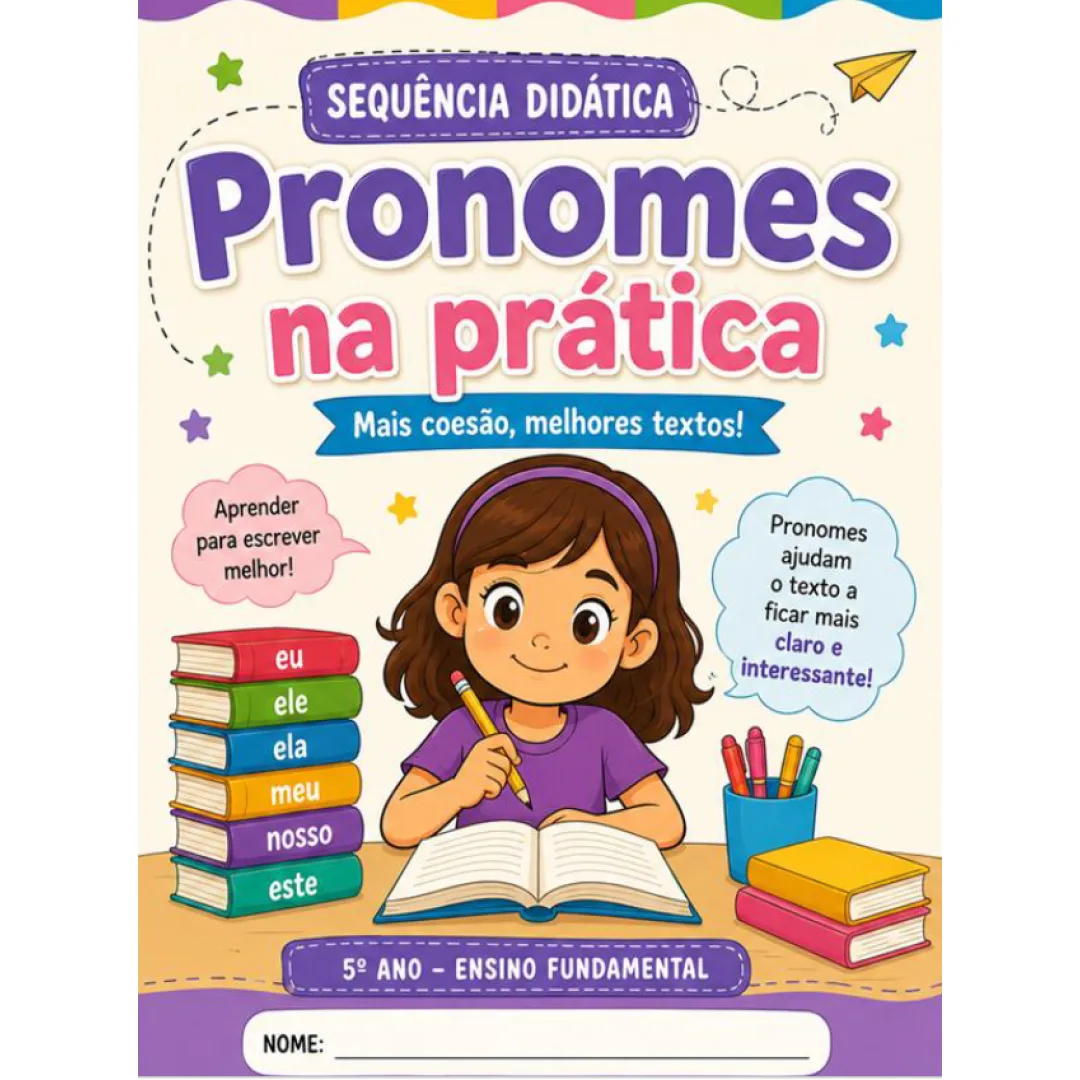 Apostila de Sequência Didática de Pronomes - 5º Ano em pdf