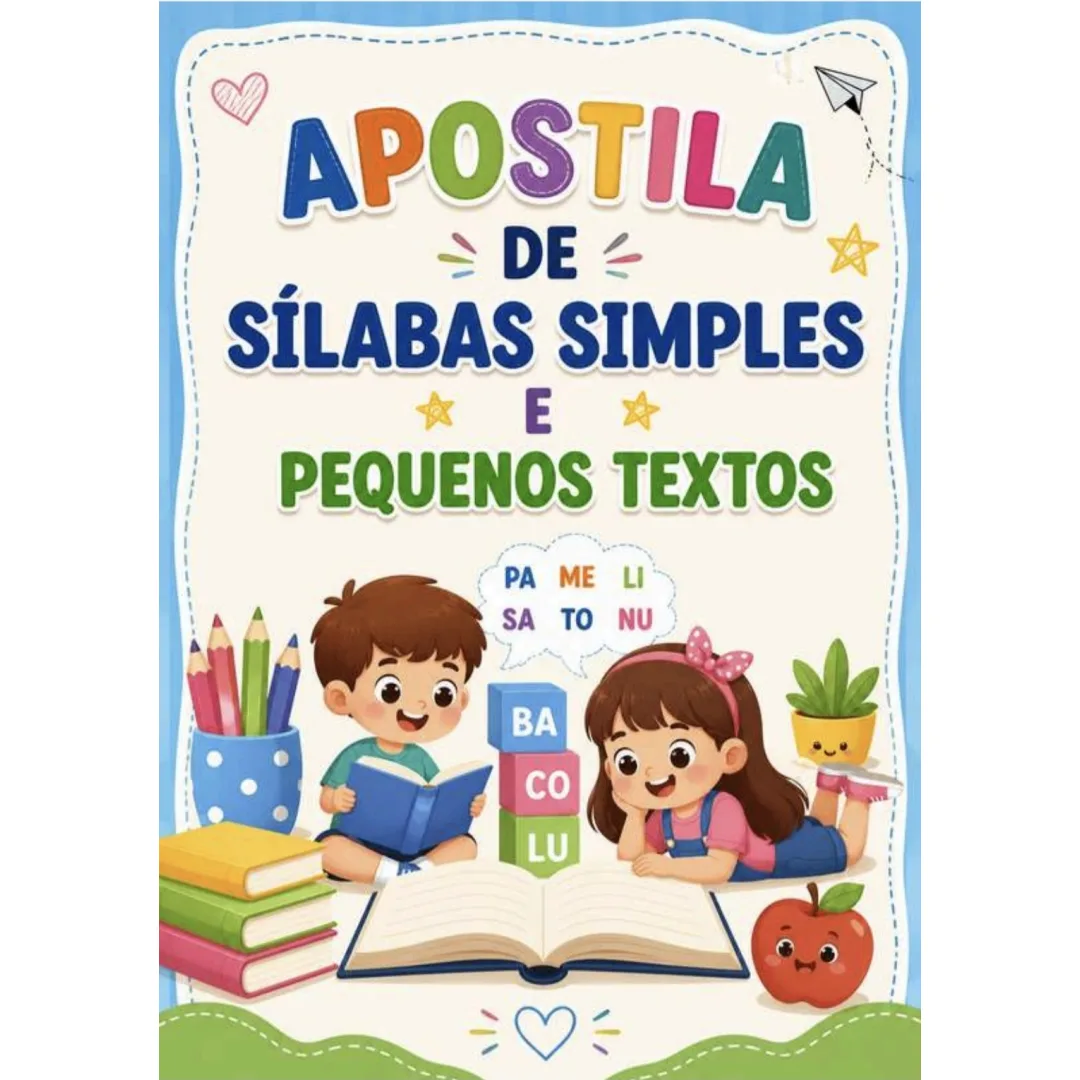Apostila de Sílabas Simples