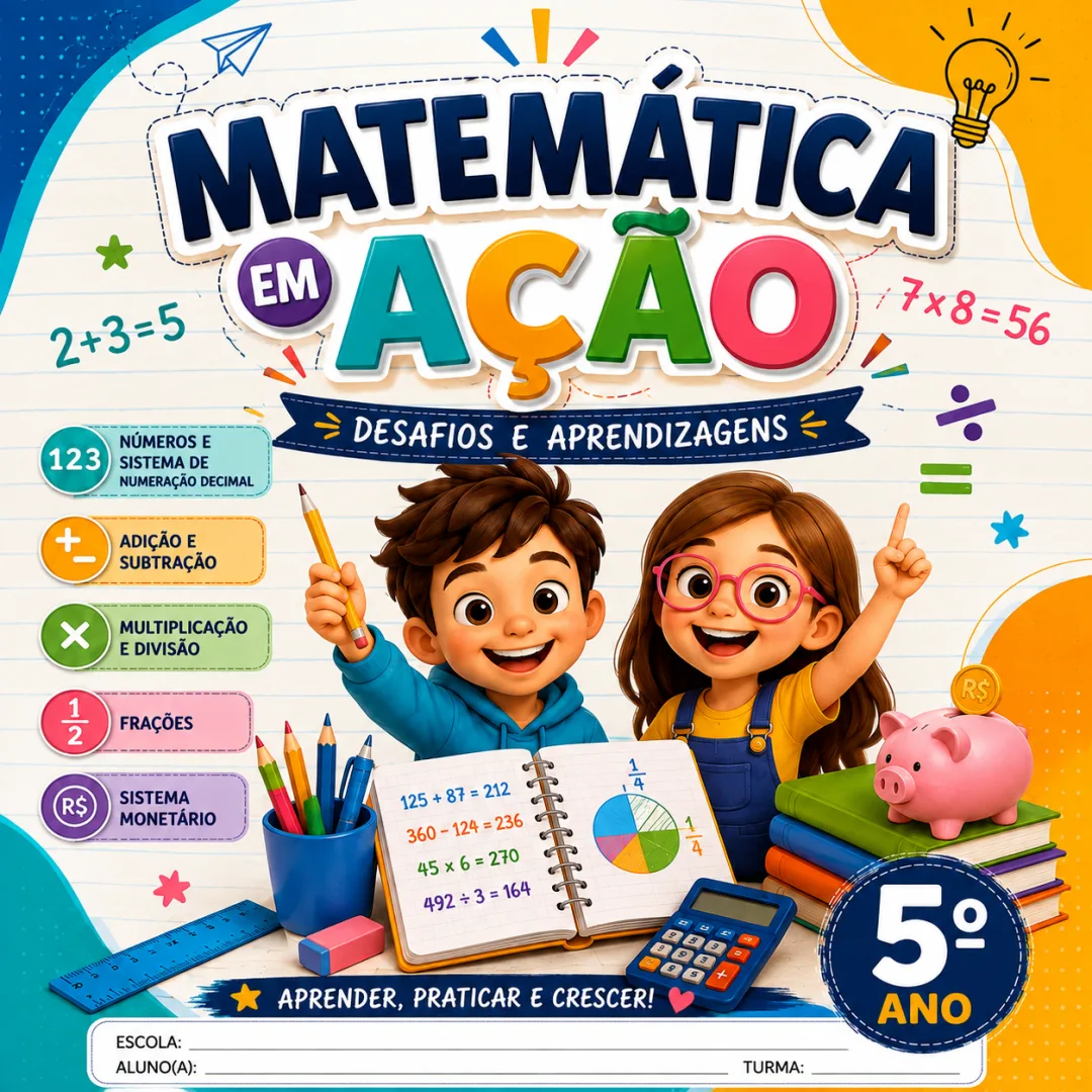 Apostila Matemática em Ação- 5º Ano