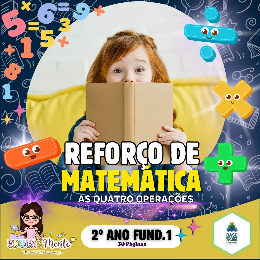 ⭐ APOSTILA REFORÇO DE MATEMÁTICA 2° ANO ⭐