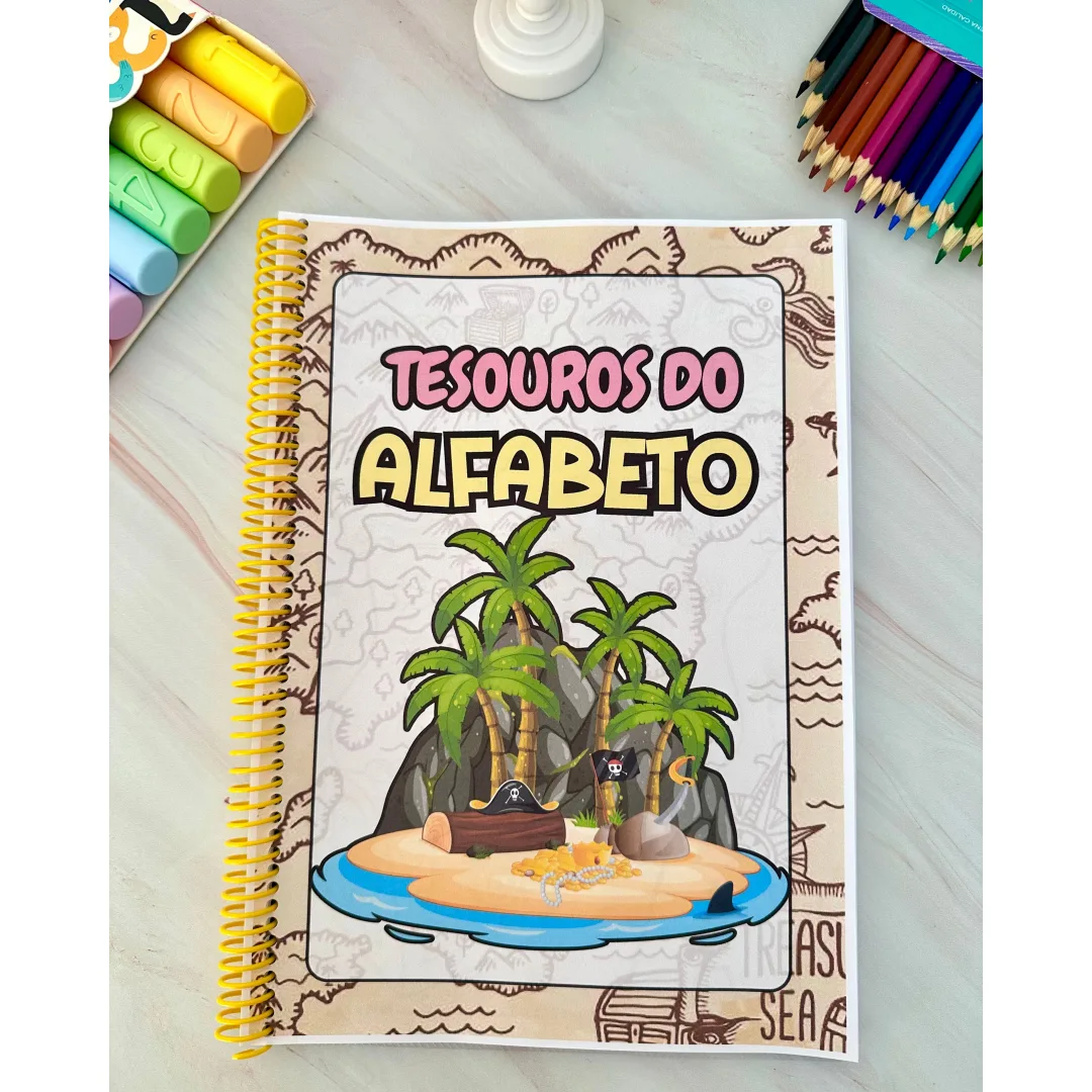 Apostila Tesouros do Alfabeto — Mais de 50 Páginas em PDF