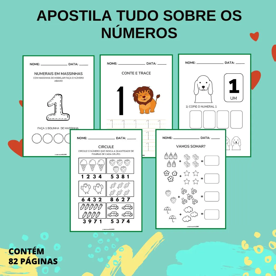 APOSTILA DE MATEÁTICA: TUDO SOBRE OS NÚMEROS