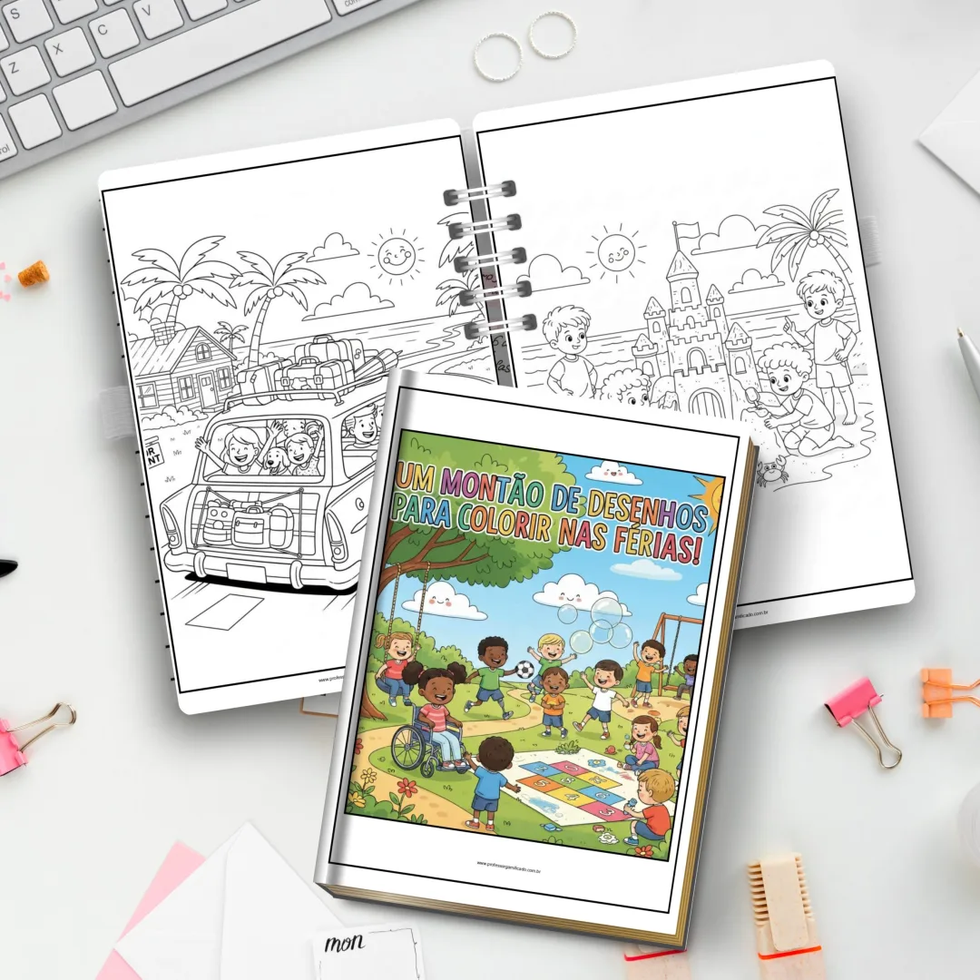 APOSTILA100 DESENHOS PARA COLORIR NAS FÉRIAS